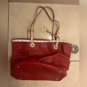 Michael Kors red purse